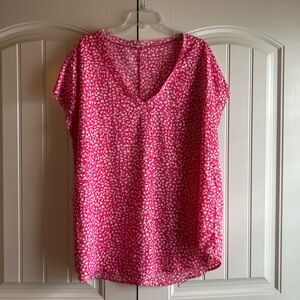 Chic Soul Pink Patterned Women's Top